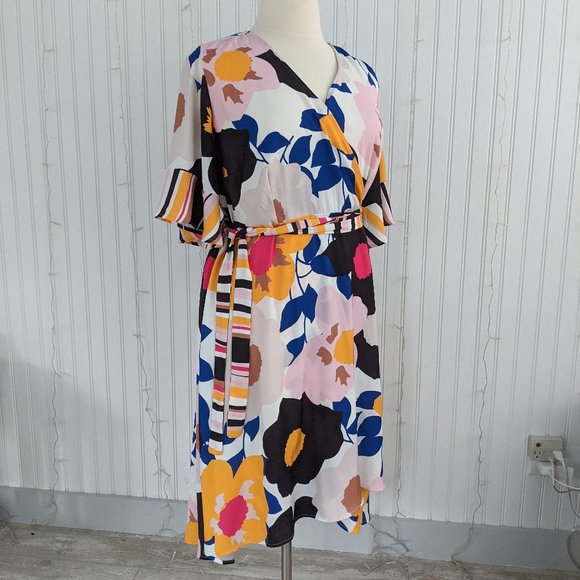 wrap dress size 18